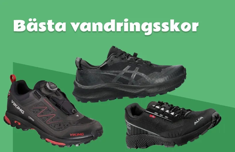 Bästa vandringsskor