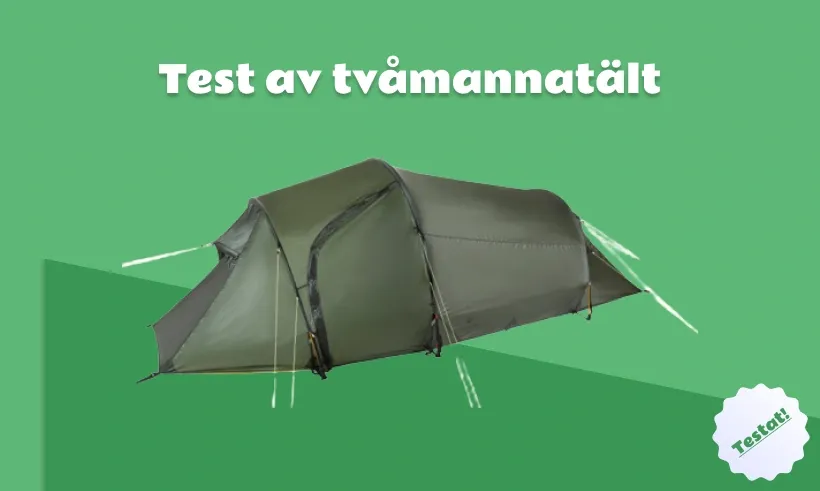 Tvåmannatält test